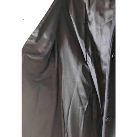 CALVIN KLEIN Wool/Cashmere Overcoat Size Medium - Picture 4 of 6